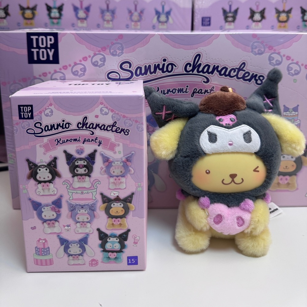TOP TOY Sanrio Characters Kuromi Party - Pompompurin